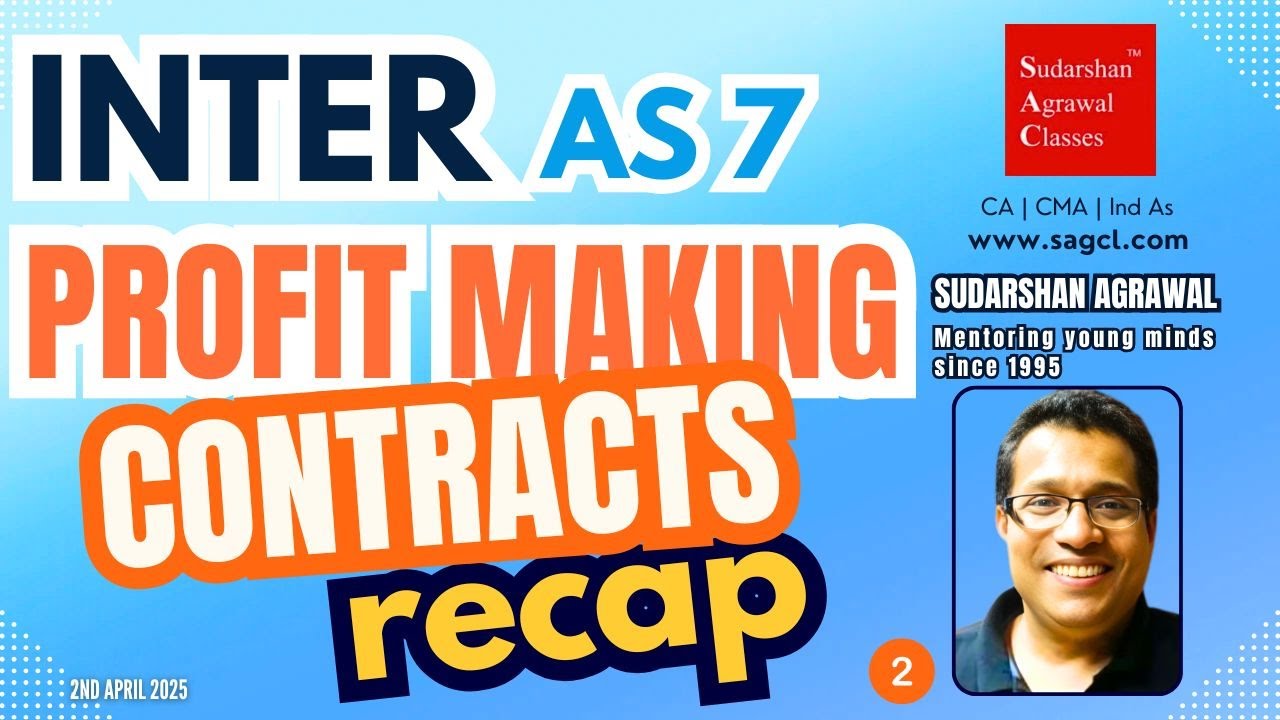INTERMEDIATE | AS 7 |  PROFIT MAKING CONTRACTS