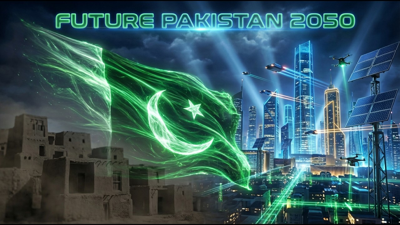 Pakistan 2050 🇵🇰 | Future Technology | Smart Cities & ASMR Cinematic Vision (4K)