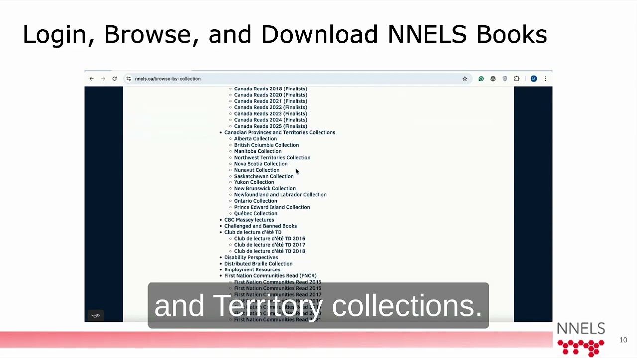 About NNELS Part 3: How to sign up, find, download, and read NNELS books