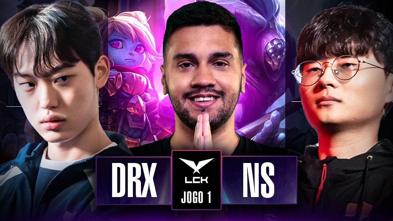 DRX x NS | Jogo 1 - MD3 | LCK Spring 2024 - DIA 1