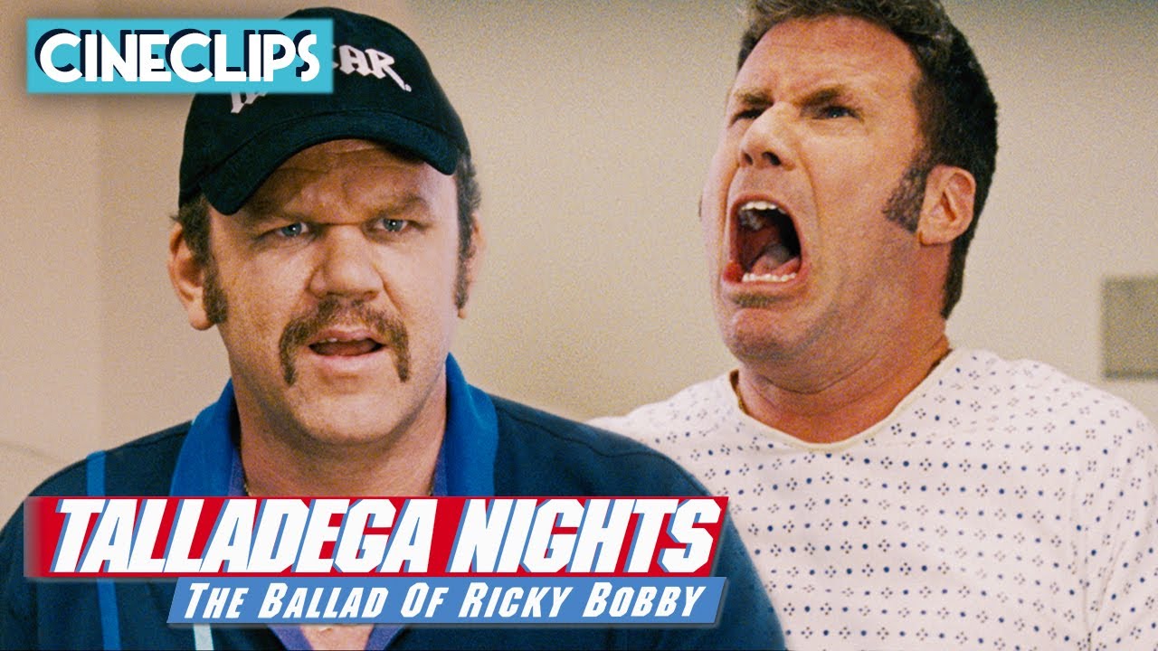 Ricky Bobby Stabs Himself In The Leg | Talladega Nights | CineStream