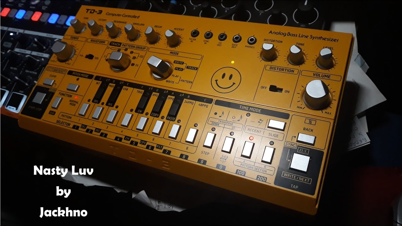 Nasty Luv by Jackhno | TD3 x Drumbrute Impact | Deep Acid House Jam