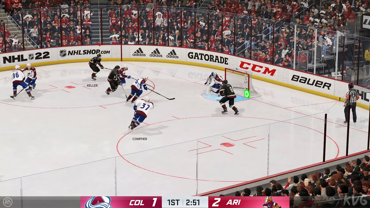NHL 22 - Colorado Avalanche vs Arizona Coyotes - Gameplay (PS5 UHD) [4K60FPS]