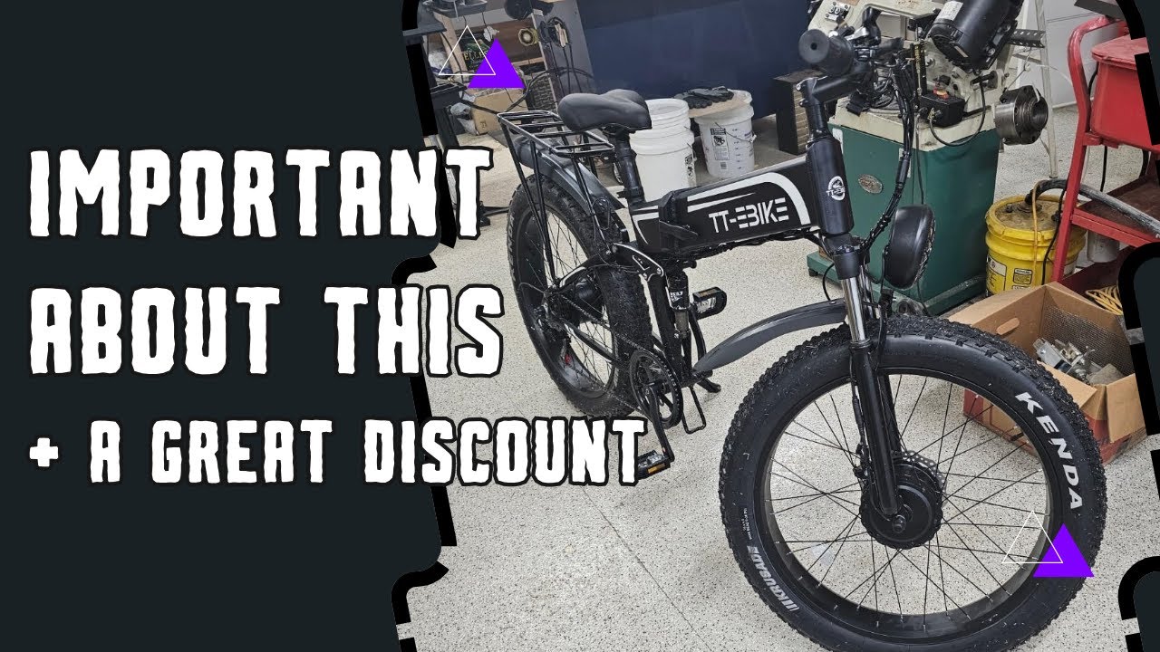Important details about the TT-EBIKE Electric Bike