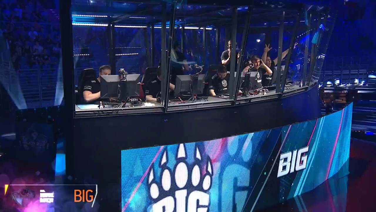 keev flying knife kill to finish map | PGL Krakow 2017 | BIG vs Immortals