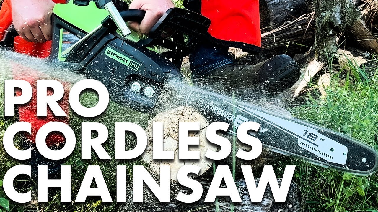 60V Pro Electric Chainsaw Review | Greenworks 2019302