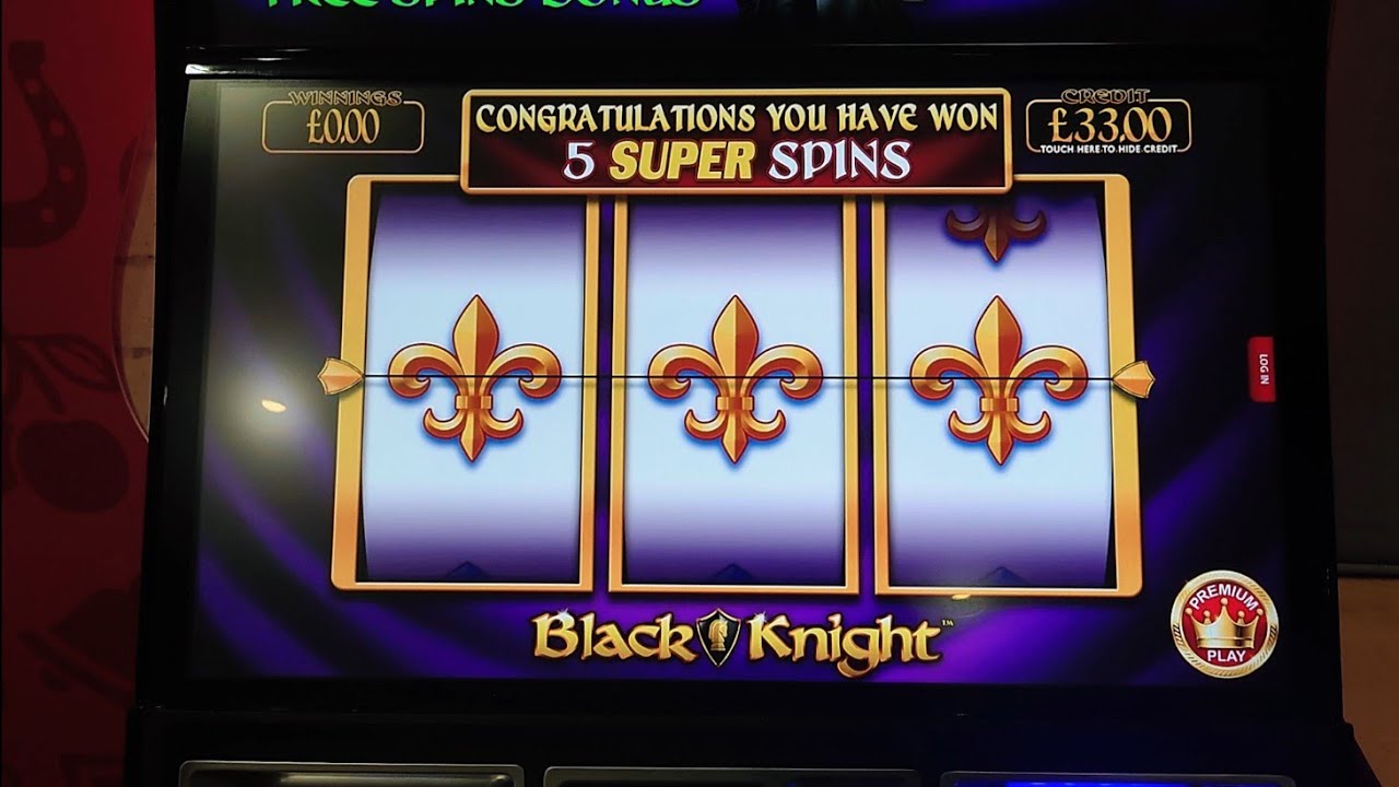 BLACK KNIGHT. Ladbrokes Bookies. £2 Premium Play. Slots UK