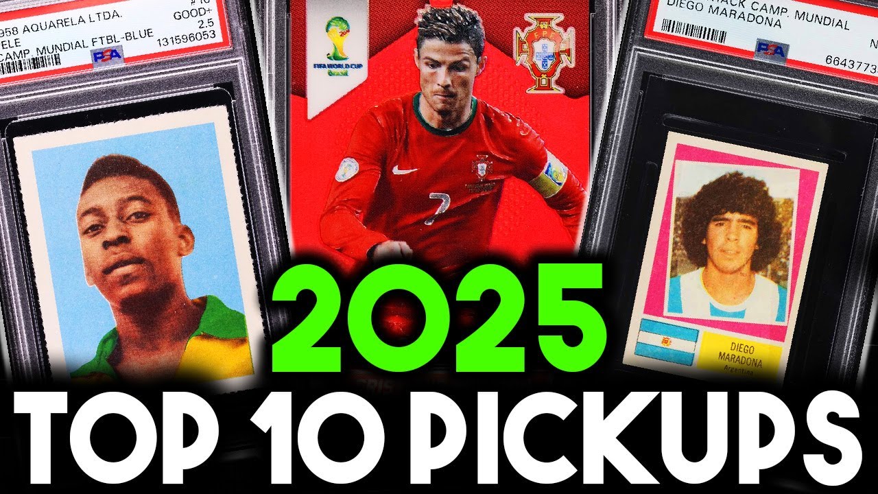 My Top 10 Soccer Card Pick-Ups From 2025