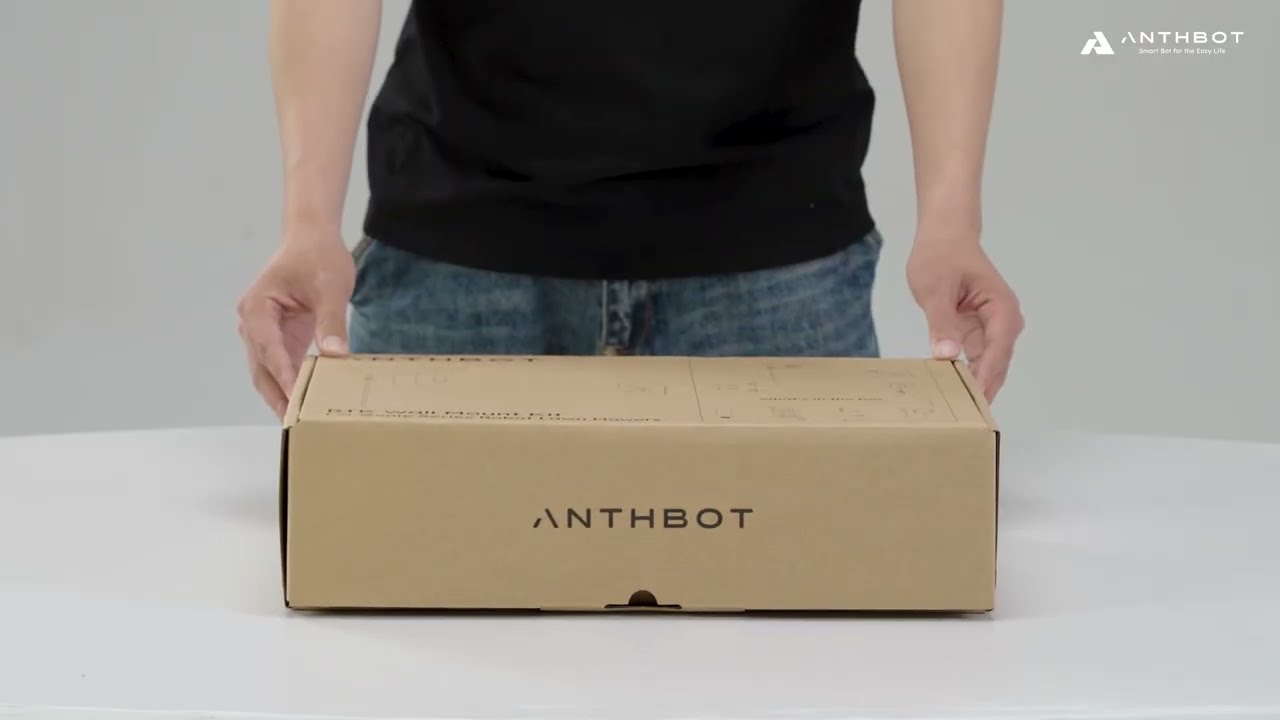 Anthbot Genie Mähroboter Wandhalterung Signalgeber | Unboxing (Auspacken)