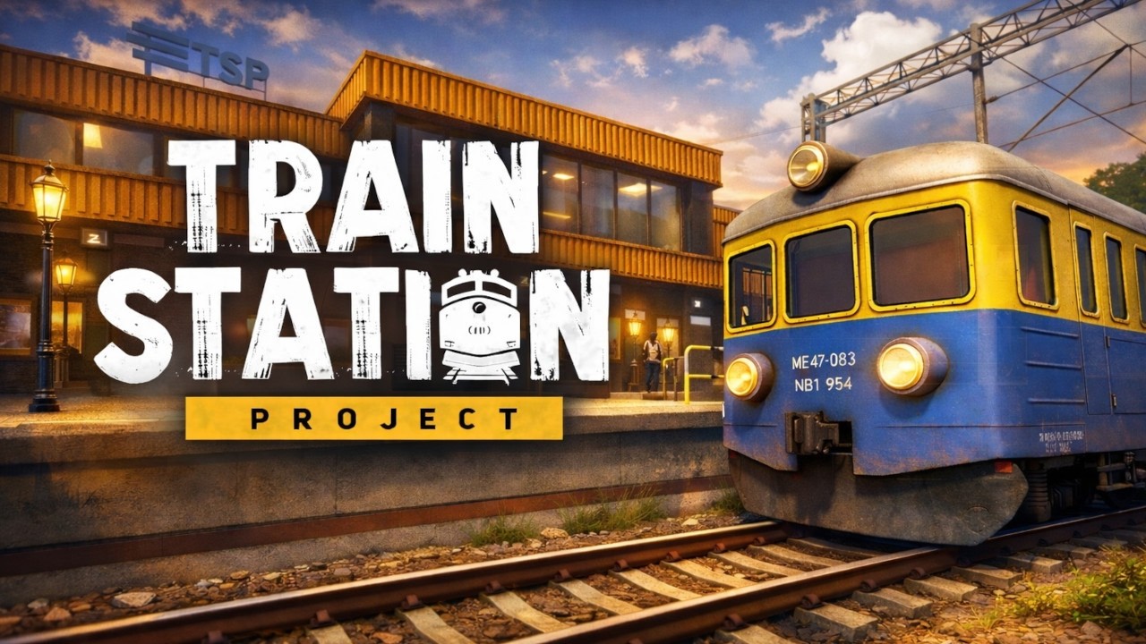 Ich leite meinen eigenen Bahnhof! | Train Station Project (DEMO)