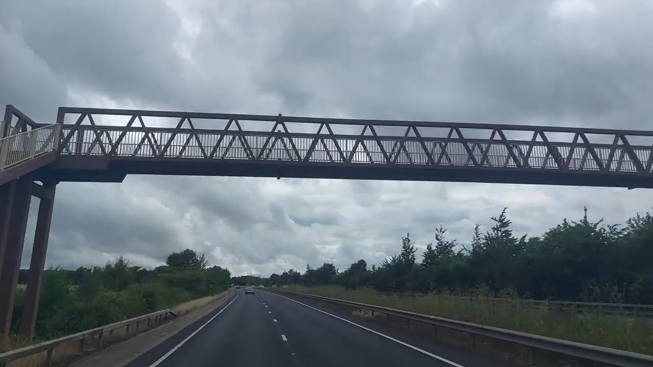 Driving in England: Newmarket, Six Mile Bottom, A14, M11, Harlow