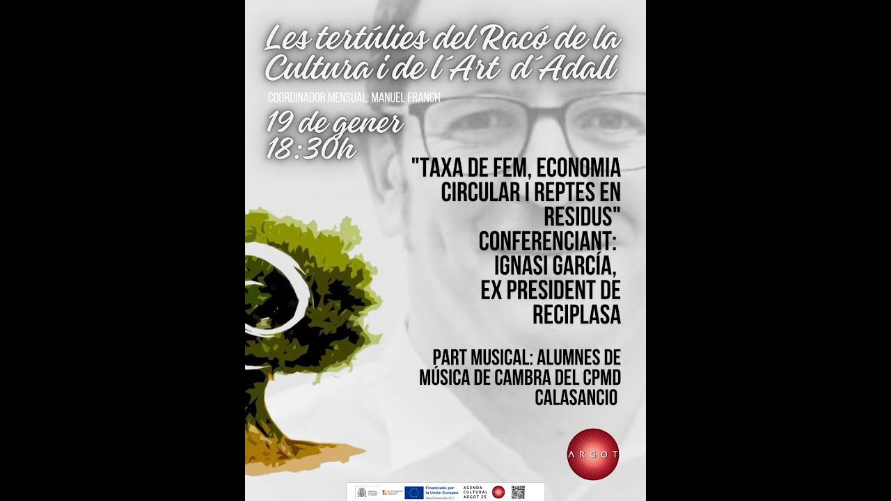 Taxa de fem i Economia Circular amb Ignasi García | Intervenció Musical CPMD Calasancio