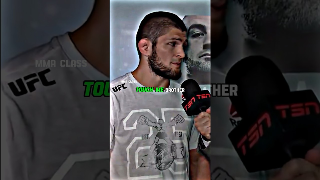 Когда Хабиб НАПУГАЛ репортера 😱#khabib #khabibnurmagomedov #shorts #shortsfeed #fyp
