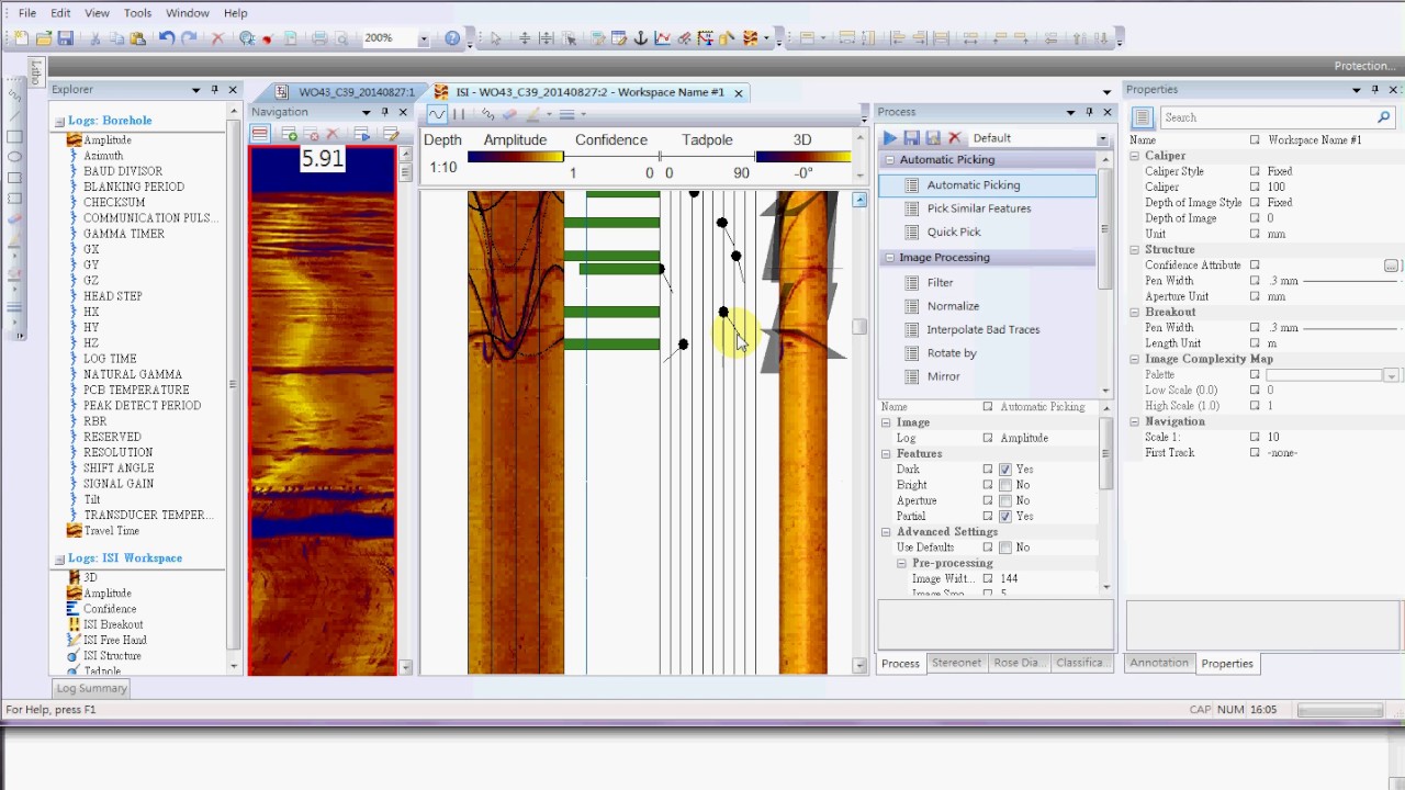 RG HiRAT Processing with WELLCAD Part 1 - First Report [Unofficial, by EPC]