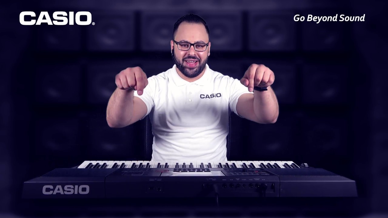 CASIO CTX الحلقة الثالثة طريقة بناء الايقاعات في جهاز