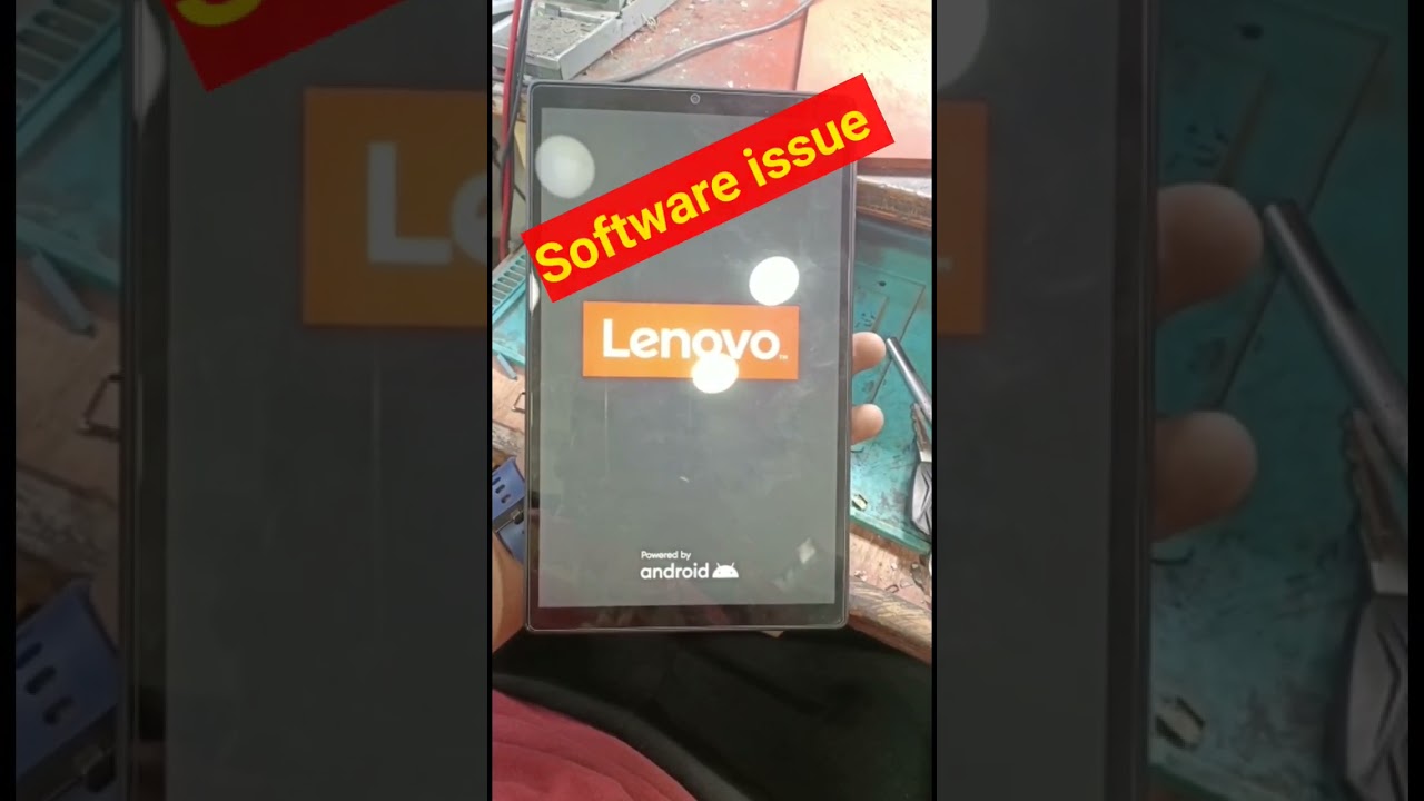 Lenovo Tab Hang on Logo Software issue #youtubeshorts #shortsvideo #shorts