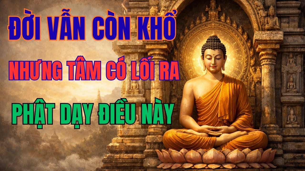 Phật Dạy Nguồn Gốc Của Khổ Và Con Đường Thoát Khổ Giữa Đời | Phật Pháp Dấu Chân Tĩnh Tâm