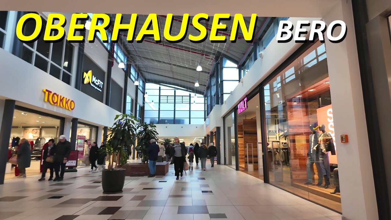 Oberhausen walking 4K | BERO Winter 2024/25