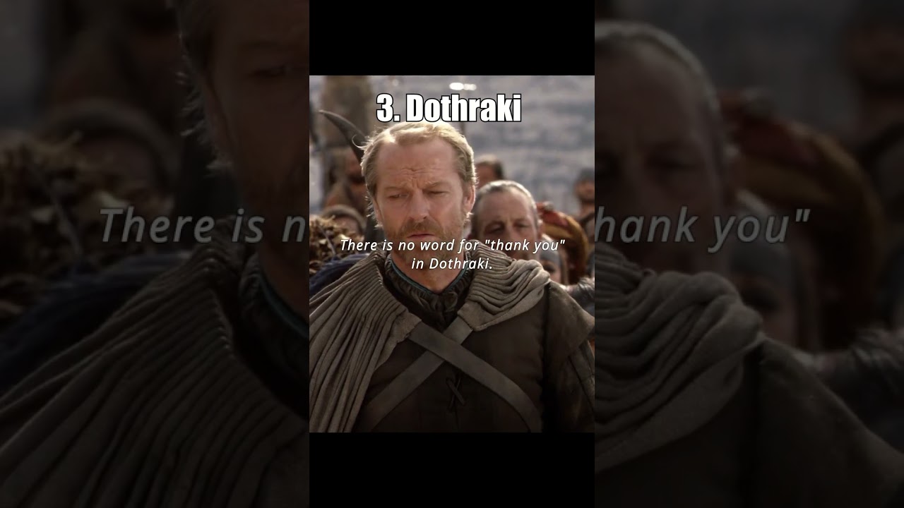 Top 5 Fantasy Languages #shorts