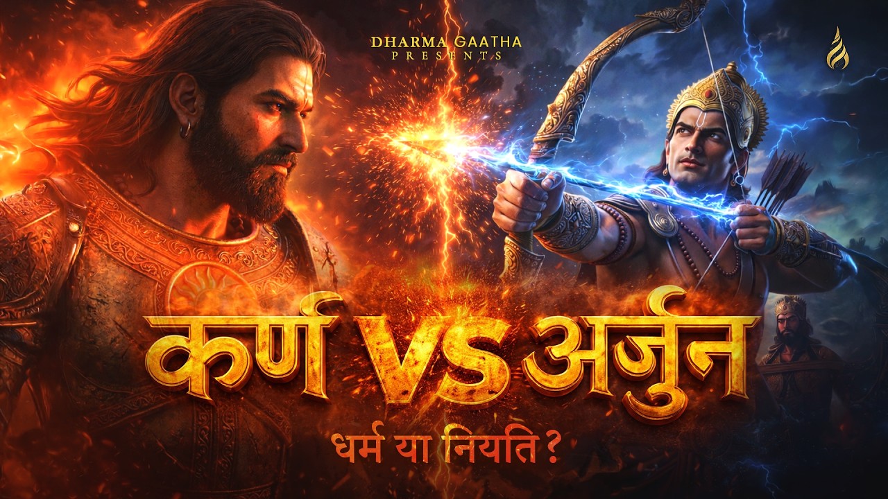 Karna vs Arjun – Niyati vs Dharma | Mahabharat Rap Battle – Ghor Sanatani