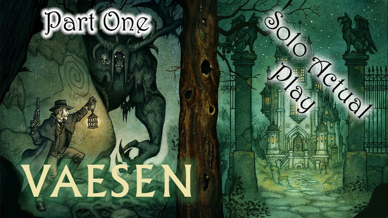 Vaesen RPG - Episode 1 - Character Creation - Solo Actual Play