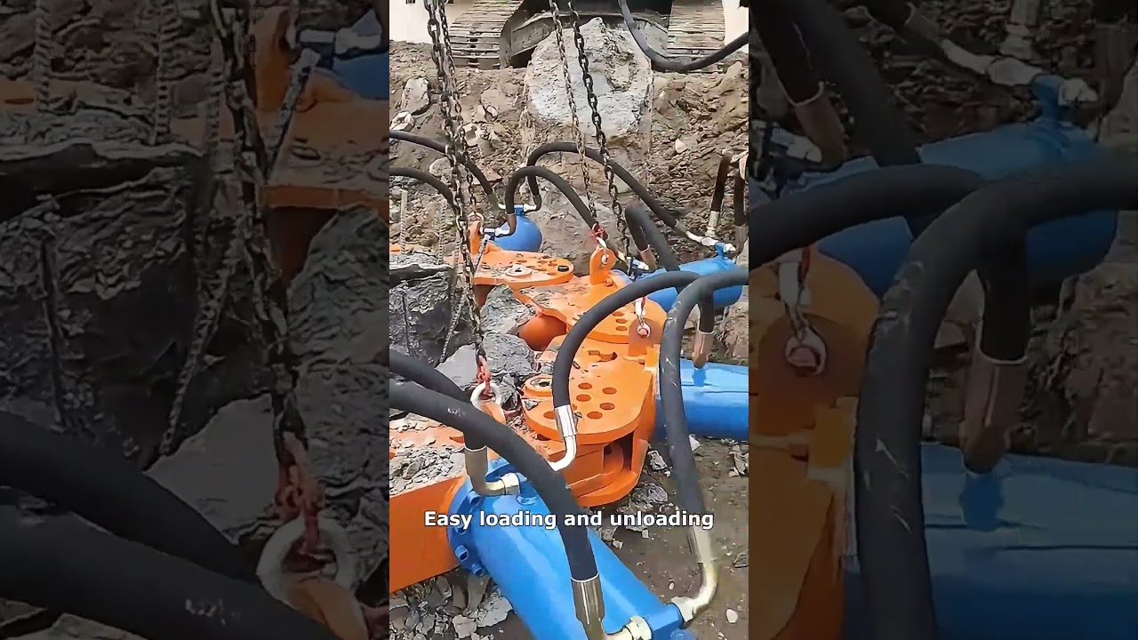 Say Goodbye to Old School Pile Breaking: Meet the Round Pile Breaker!