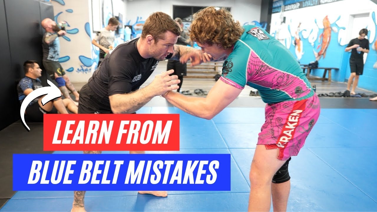 Черный пояс против синего пояса EXPLOSIVE | Комментарий к BJJ Rolling