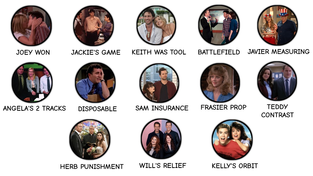 Every Sitcom Love Triangle Conspiracy Explained