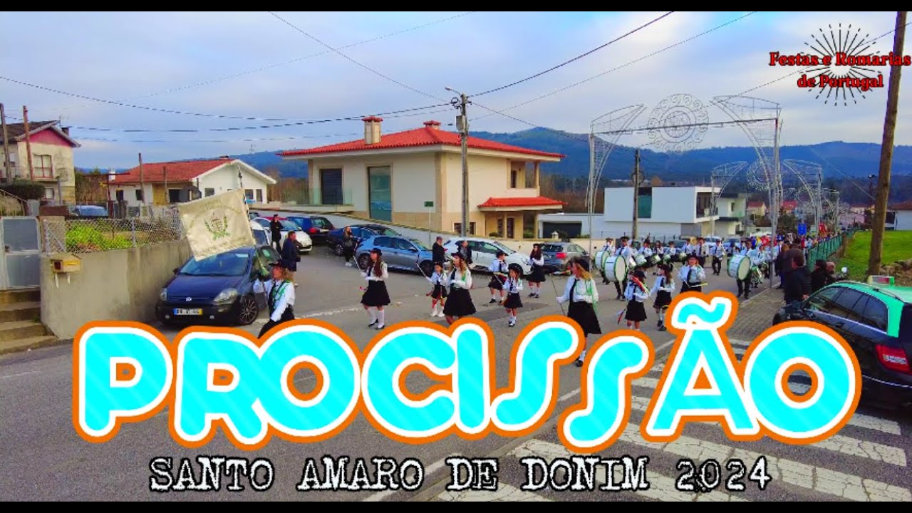 Guimarães - Procissão na Festa de Santo Amaro de Donim 2024