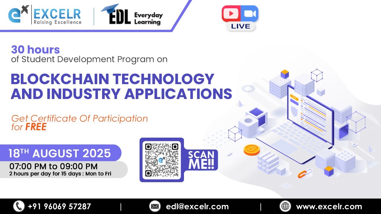 SDP on Blockchain Technology and Industry Applications Day 1