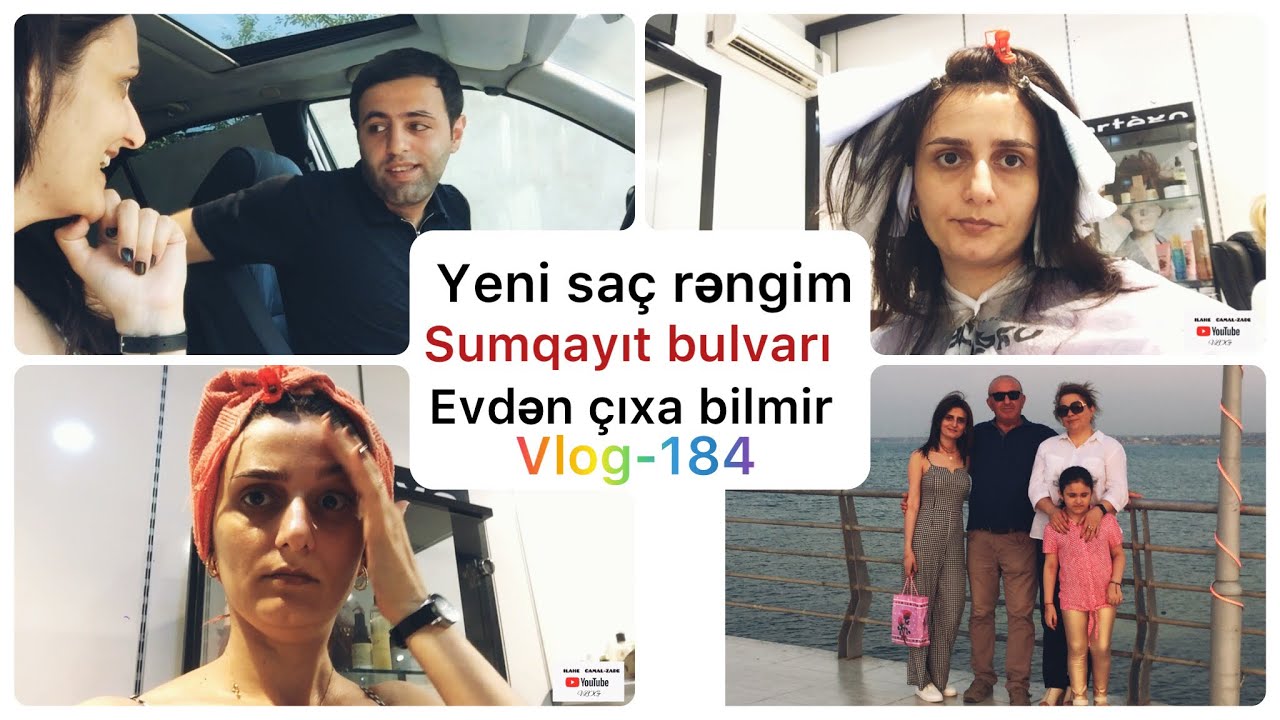 SAÇIMI REFLE ELETDİRDİM 💇‍♀️ | TOYA HAZIRLIQ | SUMQAYIT BULVARI | #gunlukvlog -184