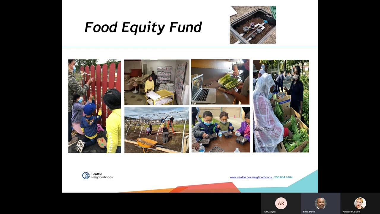 Food Equity Fund Tier 2 Informational Workshop