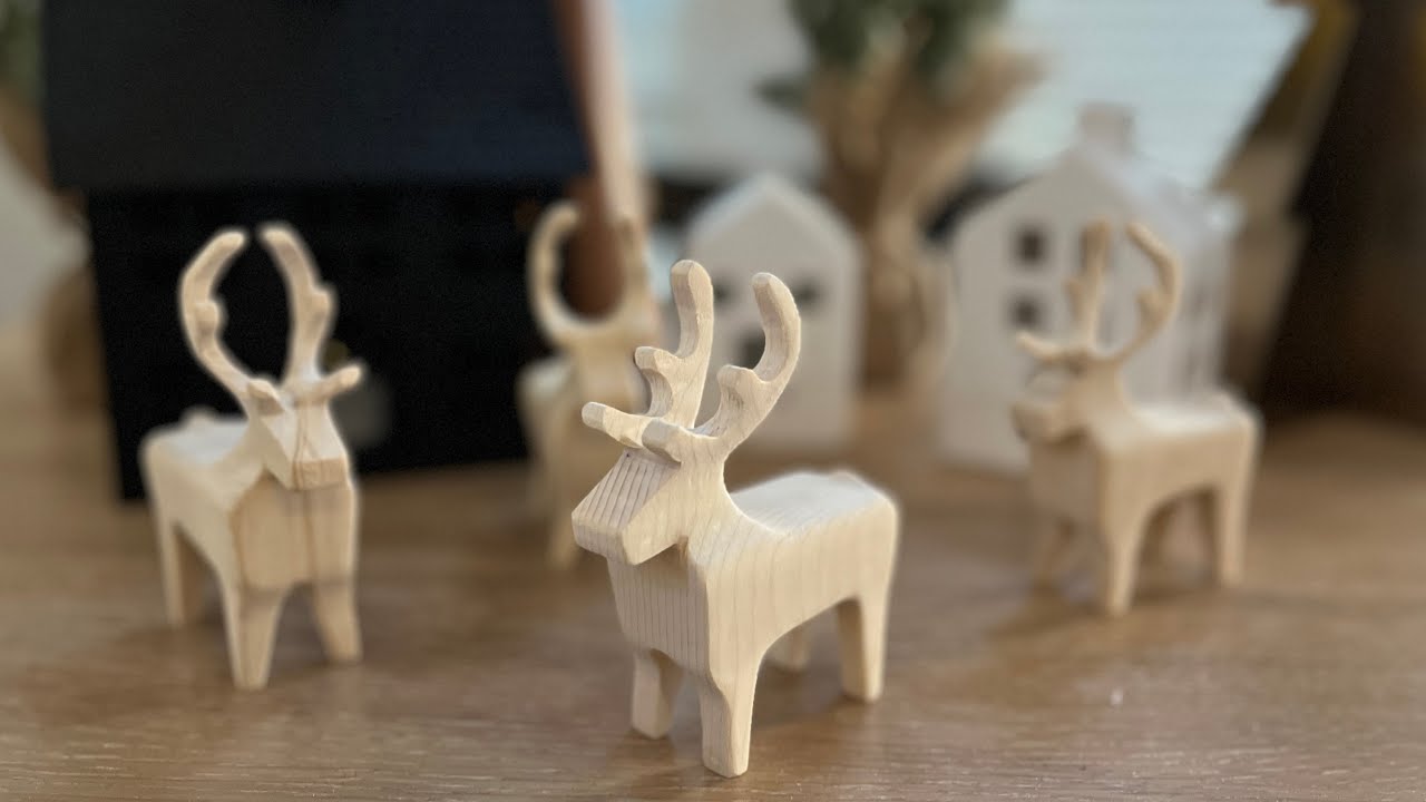 A New Bandsaw Reindeer - Free Template