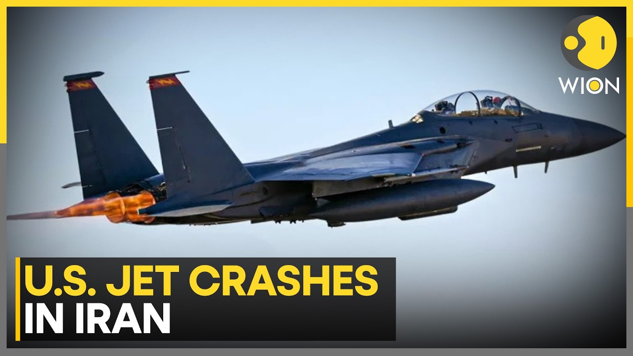 US-Iran War: US Jet Crashes in Iran, Search On for Crew | WION