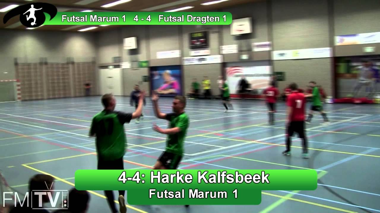 Wedstrijd van de Maand November 2013: Futsal Marum 1 - Futsal Dragten 1