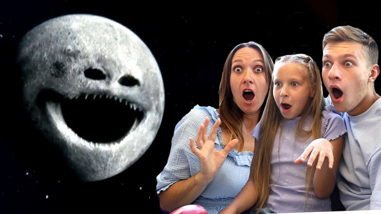Луна МОНСТР ПРОБУДИЛАСЬ 🌚 Реакция Супер Фэмили на анимацию The Moon Woke Up