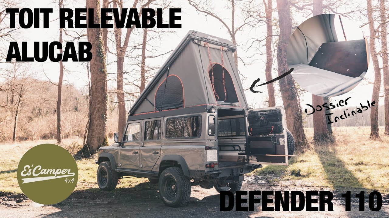 Installation d’un toit relevable Alucab sur Defender 110 (+ équipements) #12