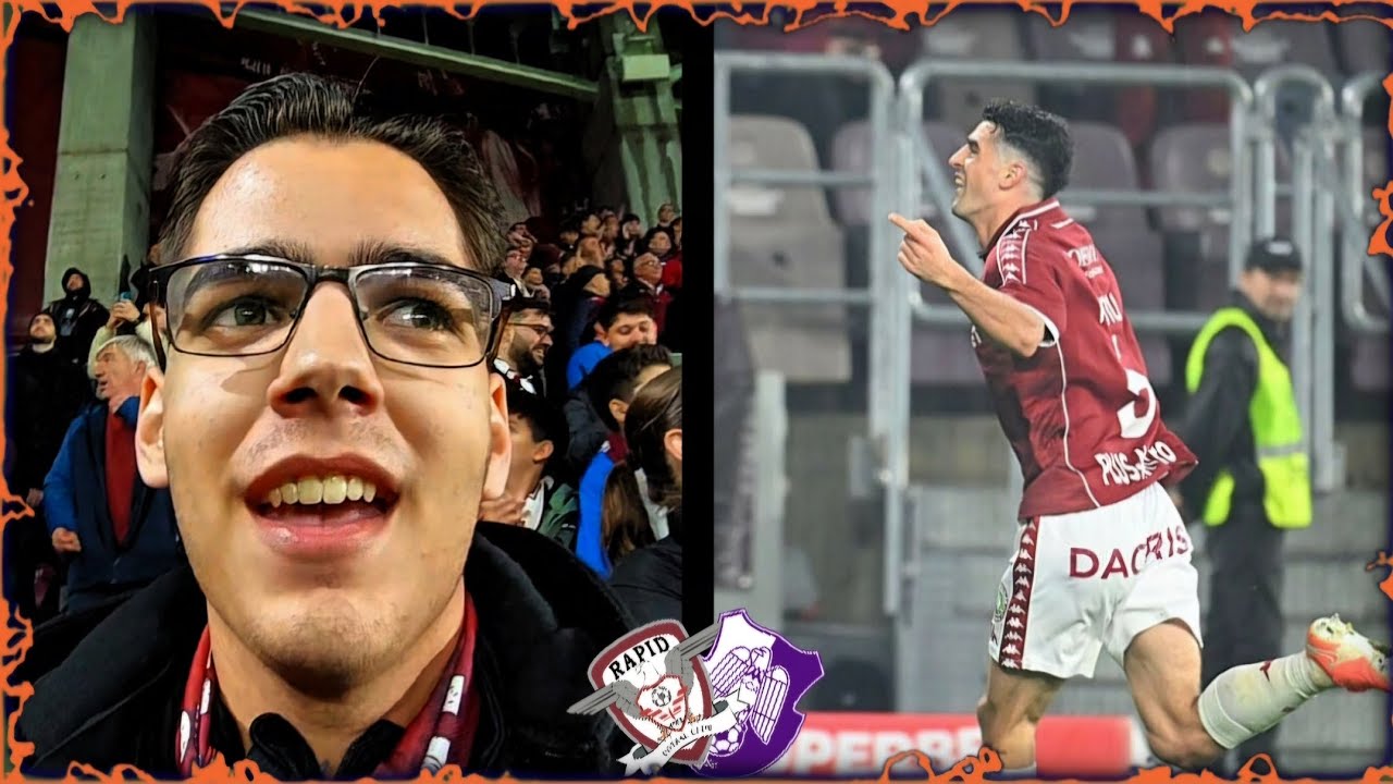 CINE E PE PRIMUL LOC , RAPIDUL EEE!🔥 | RAPID - FC ARGEȘ | VLOG #48 