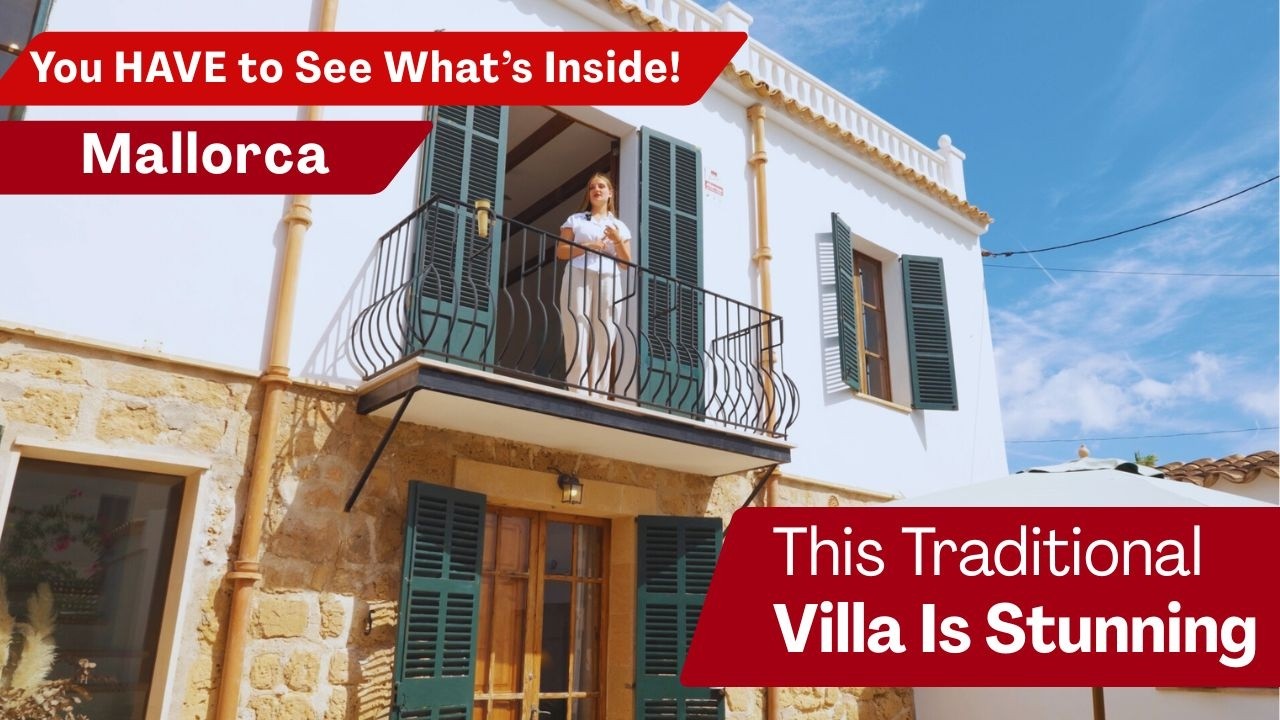 Inside a Unique Mallorcan Villa in Alcudia ❤️ All the Secrets Revealed!
