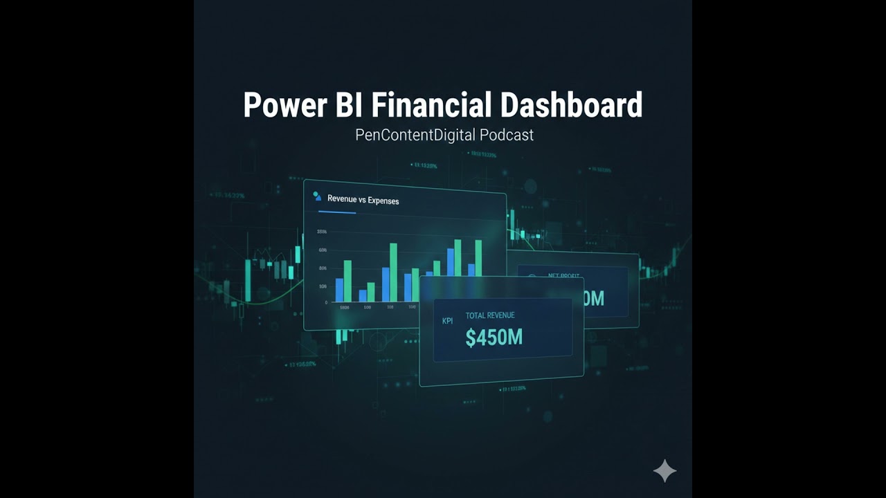 EP 22: Building a Financial Analysis Dashboard in Power BI for Smarter Business Decisions