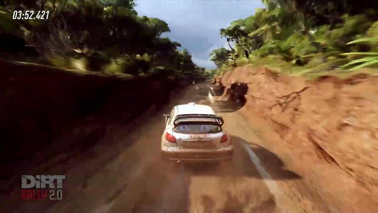 Dirt Rally 2.0 Peugeot 206 Rally Waimarama Sprint Reverse 4K #甩尾#飄移#拉力