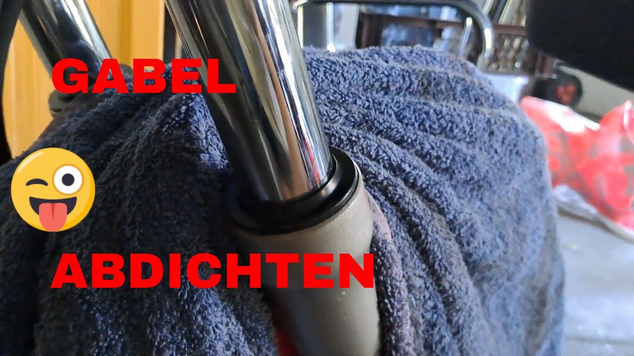 Motorrad Gabel Simmerring abdichten   So behebst du eine undichte Gabel mit einem cleveren Hack