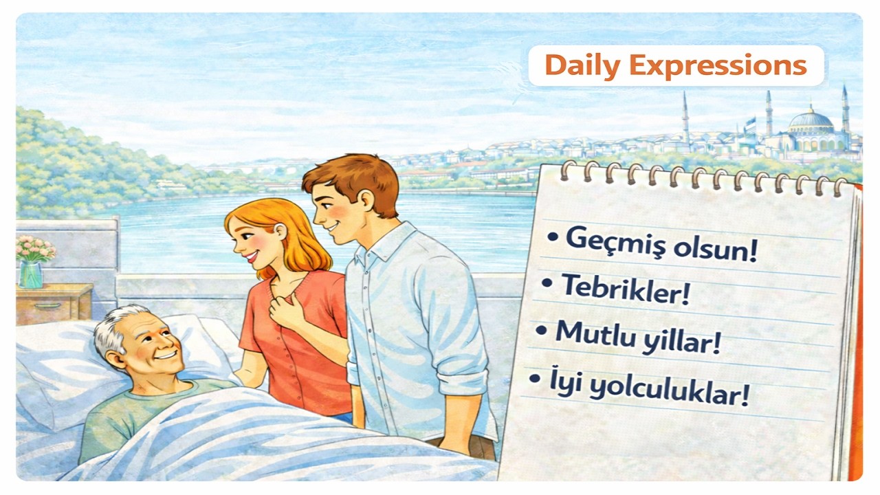 📝A1 Turkish Writing Test | Daily Expression in Turkish | CEFR A1 for Beginners