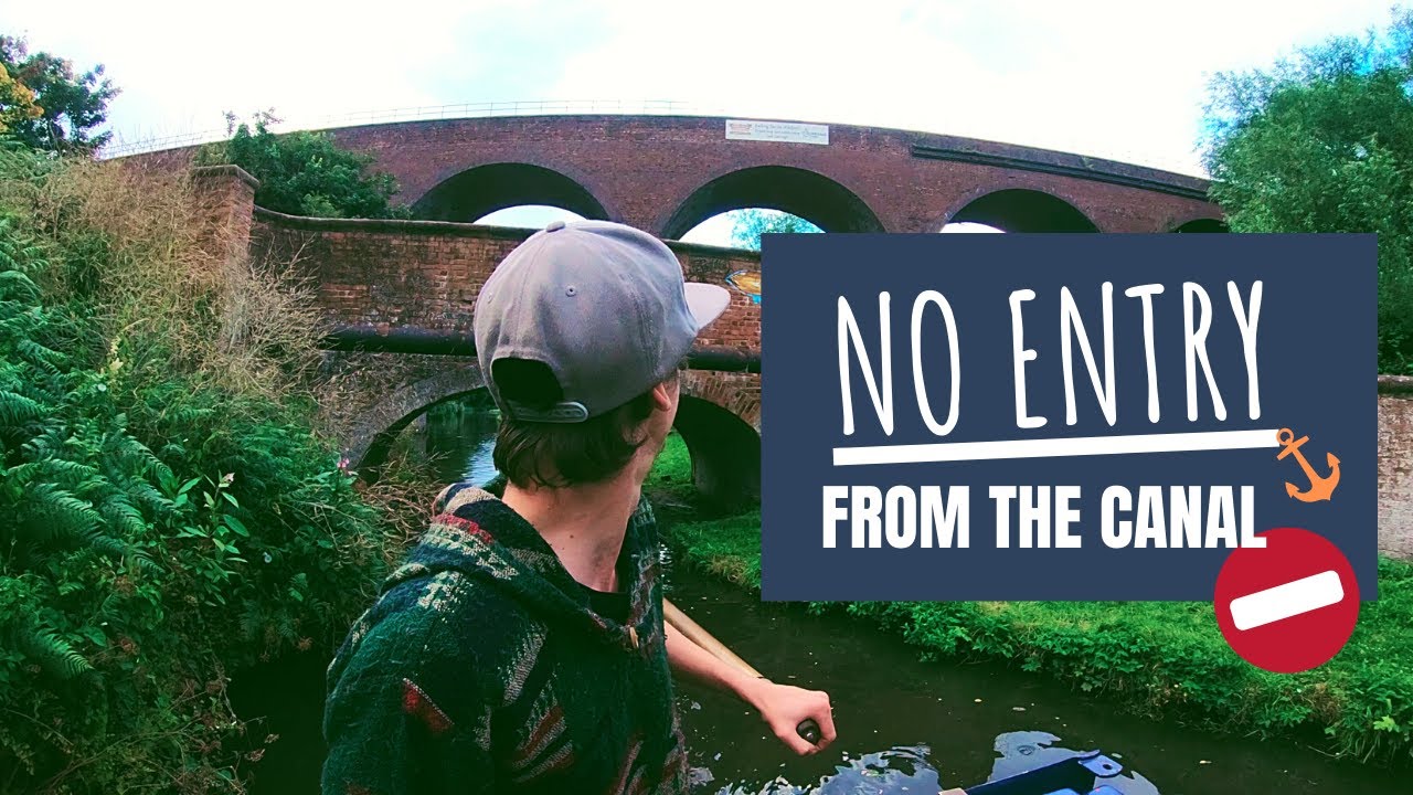 #27 NO ENTRY FROM THE CANAL?! ✋🛑 Plus we spot some impressive engineering on our narrowboat cruise!