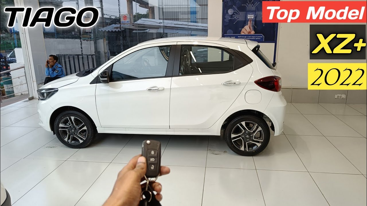 Tata Tiago Xz Plus Top Model ₹ 6.82 लाख ❣️| Tata कि 4🌟 Rated Safest Hatchback कार 💪|