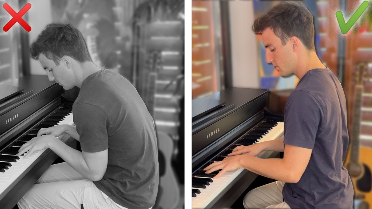 Comment avoir une bonne position au piano et éviter les douleurs ?