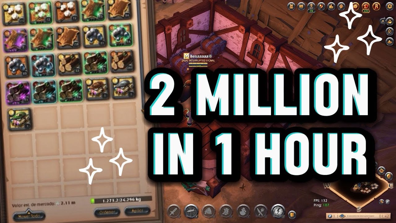 2 MILLION  in 1 HOUR (Ep. 3) Albion Online