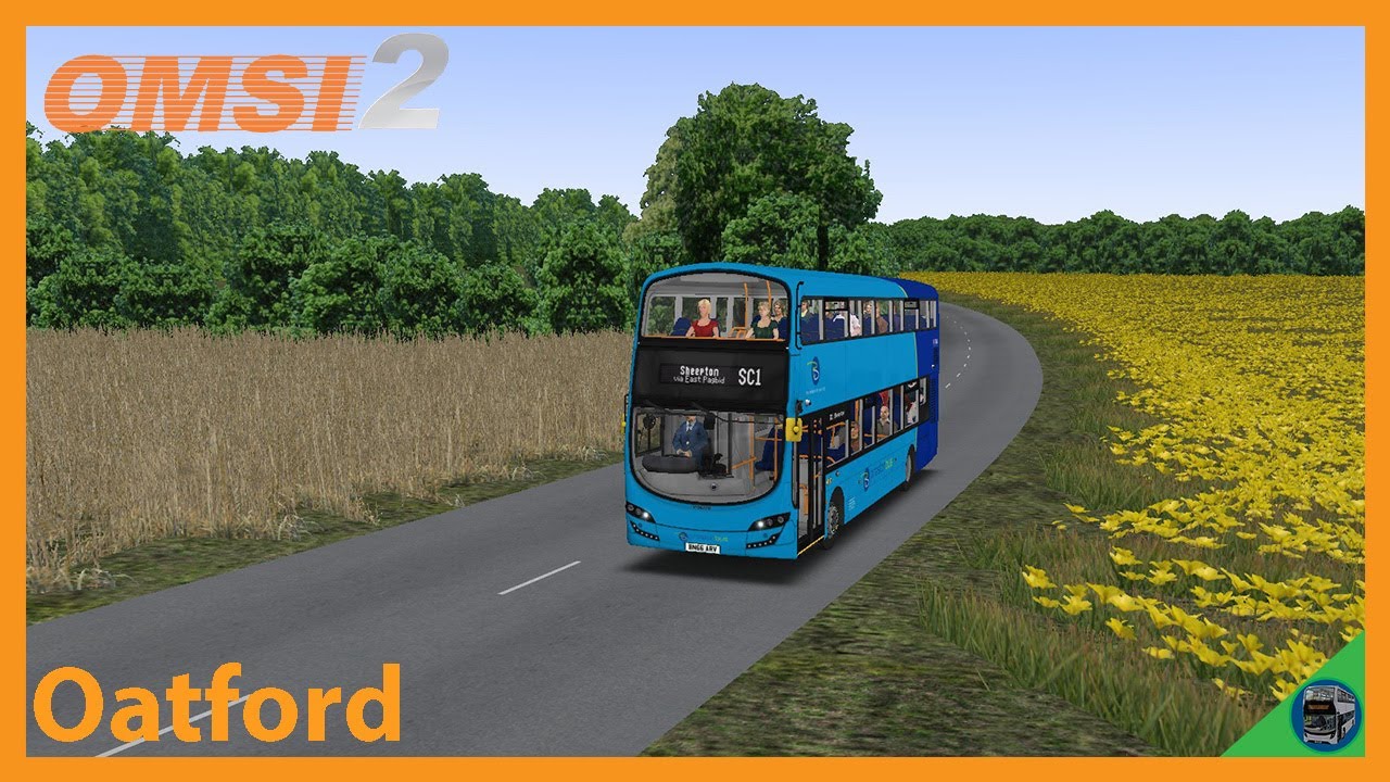 Omsi 2: New UK Map Oatford - First Look route SC1 | Volvo B5LH