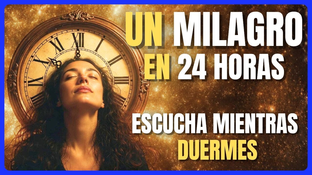 SI NECESITAS UN MILAGRO URGENTE PON ESTO AL DORMIR | Meditación