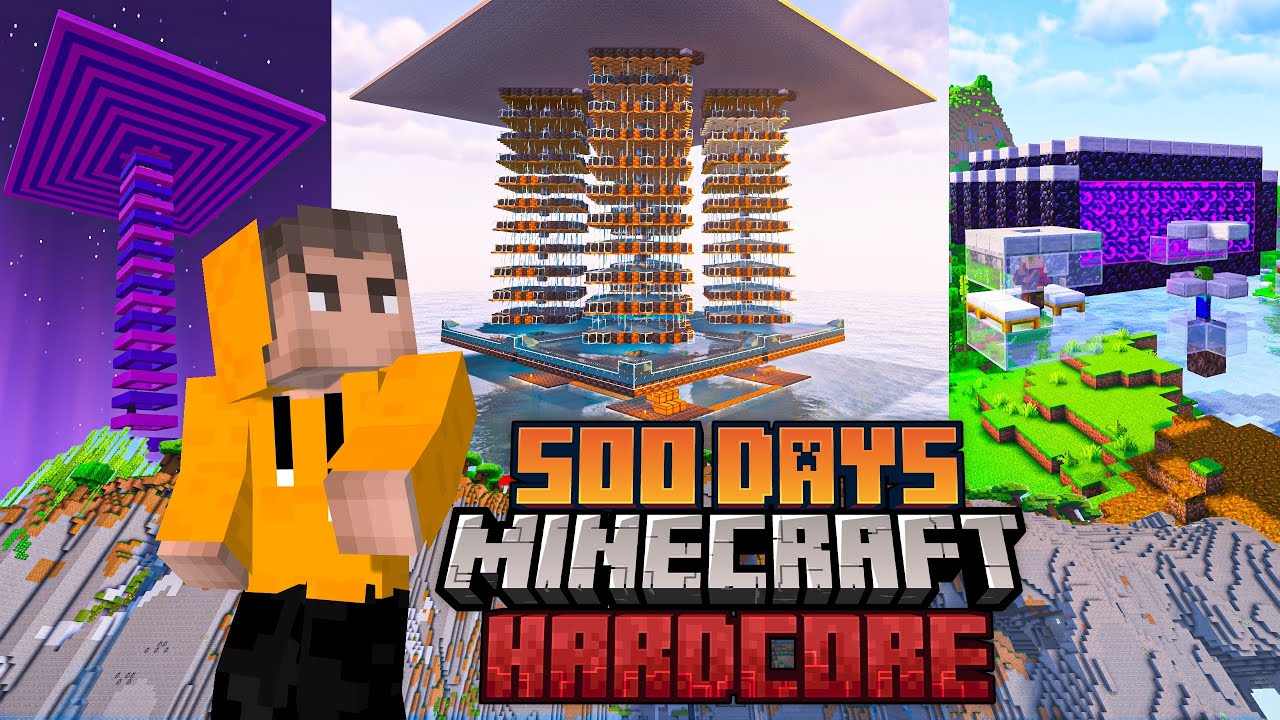 500 Days Minecraft Hardcore | THE COSMIC BOY